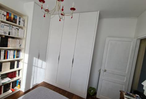 Dressing sur mesure dans la suite parentale