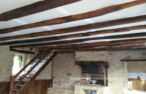 Isolation phonique entre étages dans une maison ancienne à Férel 56130