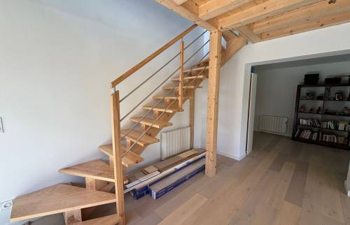 Escalier bois