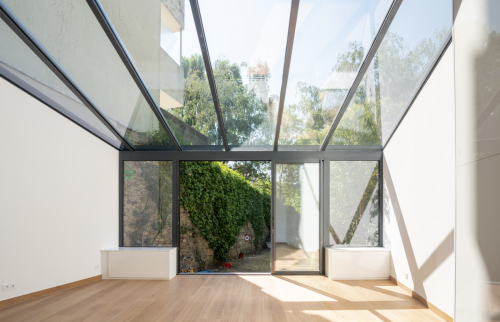 Extension vitrée à Nantes