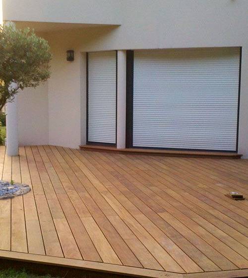 terrasse en bois IPE
