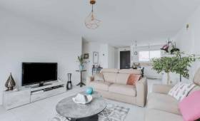 le coin salon après la rénovation 