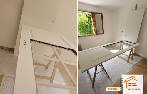 travaux de rafraîchissement Albertville, pose sol PVC Savoie, rénovation intérieure appartement, courtier en travaux Moûtiers, artisans locaux fiables