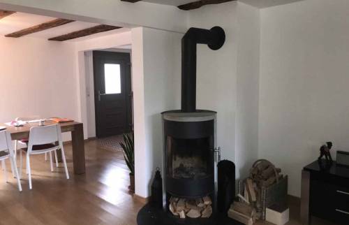 Parquet massif, poêle à bois à Saint Louis