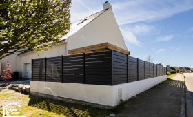Installation d'une clôture 