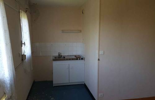 kitchenette obsolète