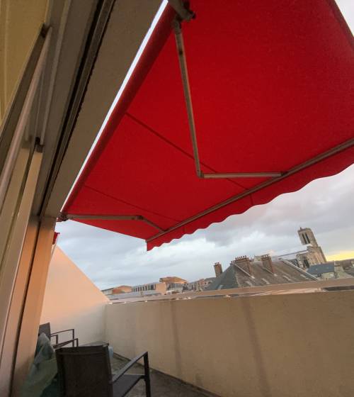 Stores après rentoilage