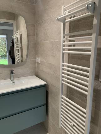 Création de salle de bain neuve à Saint-Grégoire