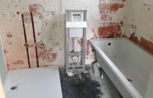 Rénovation d’une salle de bain à Chatenay-Malabry en travaux