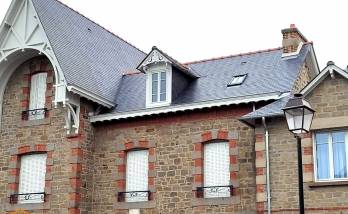 Rénovation d’une charpente et de la couverture d’une maison classée à Cancale