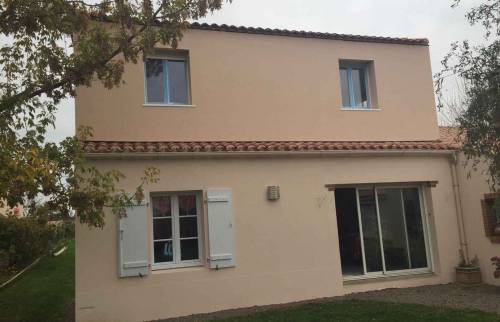 Surélévation de 85 m² en ossature bois à Vertou