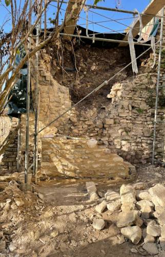 Pendant les travaux