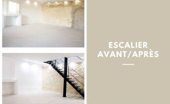 Avant/Après Escalier 