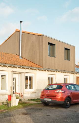 Création d'une surélévation à Vertou