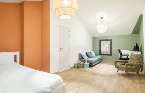 Surélévation de 20m² d'une maison à Bouguenais