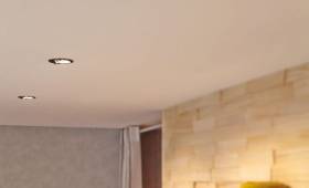 Pose de spots LED