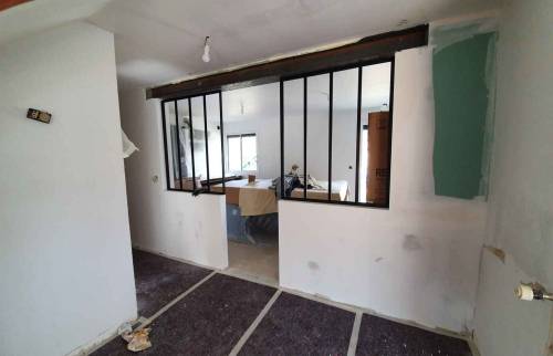 installation d'une verrière d'atelier Sens (89) 