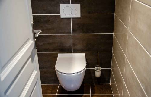 WC suspendu terminé