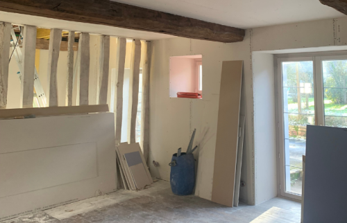 Isolation artisan renovation à Saint-Aubin-d'Aubigné (35250)