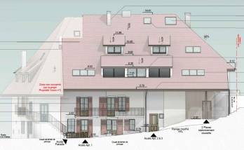 projet 3D de la bâtisse Annecy (74) 