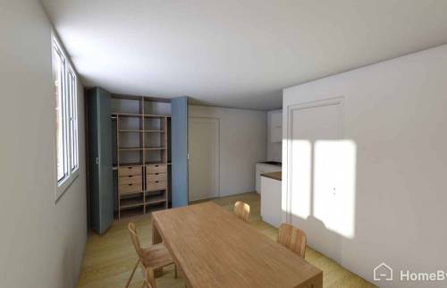 Rénovation d’une annexe de ferme à Évires (74)