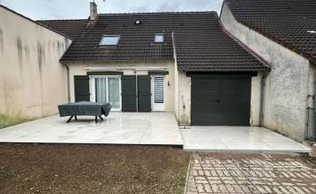 Terrasse agrandie