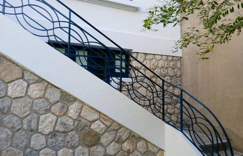 Escalier Art déco rénové