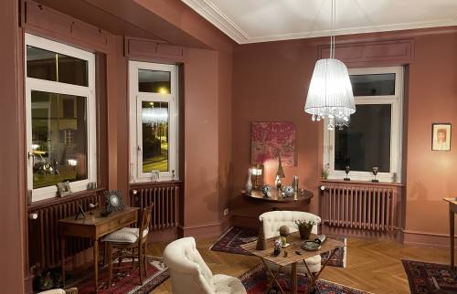 Très jolie peinture et décoration dans une maison de maître à Strasbourg