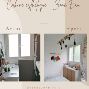 Rénovation espace esthétique ergonomique