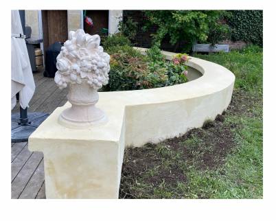 Rénovation muret en briques