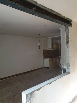 Avant et après rénovation de maison Blain