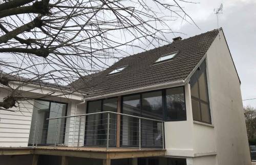 Nouvelle terrasse salon