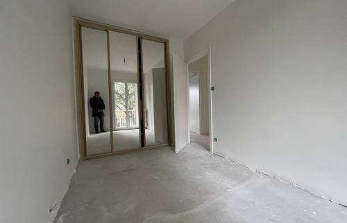 Ragréage avant pose sol stratifié chambre 2 Lyon 69005