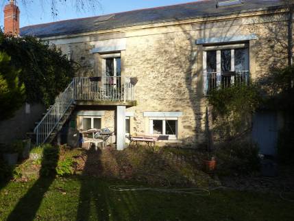 Maison avant travaux de construction de terrasse - Sèvremoine 49230