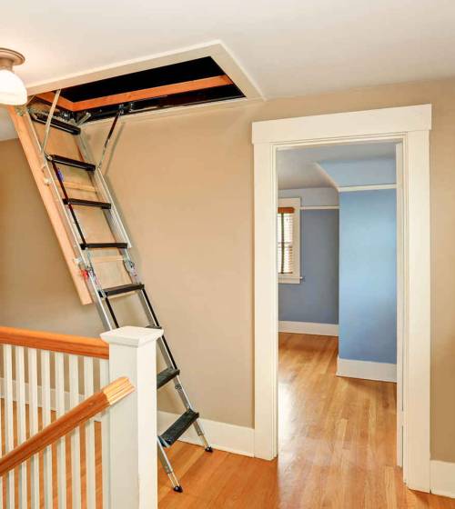 escalier escamotable à l'intérieur à Palaiseau (91)