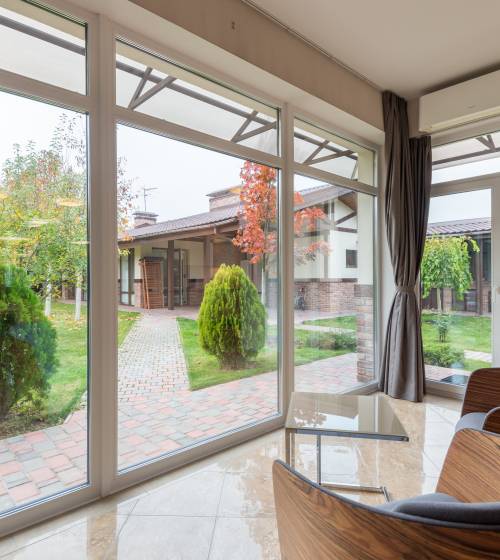 Pose d'une véranda près d'Aix-les-Bains