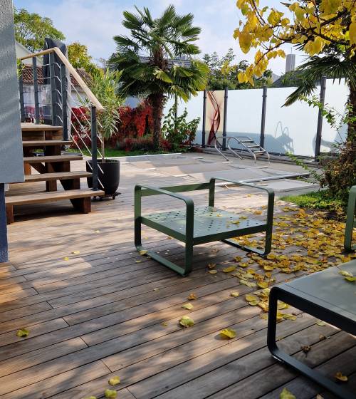 Terrasse bois sur mesure à Saint Louis