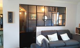 création d'une verrière à St Lunaire