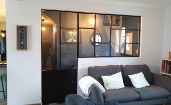 création d'une verrière à St Lunaire