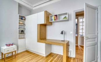 Créer des rangements dans un couloir à Paris 8 