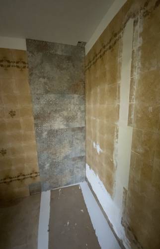 rénovation de douche à l'italienne