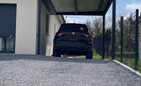 Installation d'un carport en acier - Montauban 82000