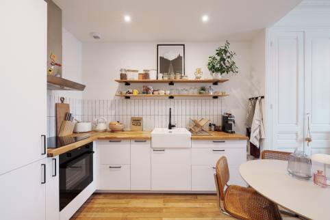 Rénovation Appartement Lyon Montchat - Cuisine après travaux
