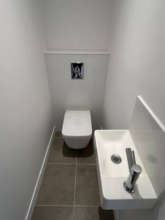 Rénovation de WC dans un appartement - Nantes 44