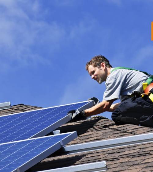 Installation de panneaux solaires à Melun