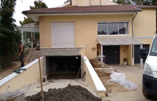 Création d'un Garage à Lyon / Bron