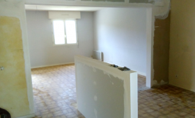 Après modifications de cloisons