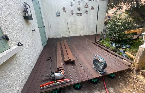 remplacement des lambourdes