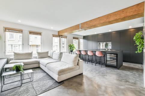 Cuisine ouverte îlot