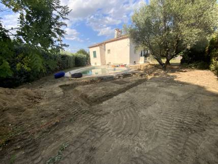Terrassement piscine